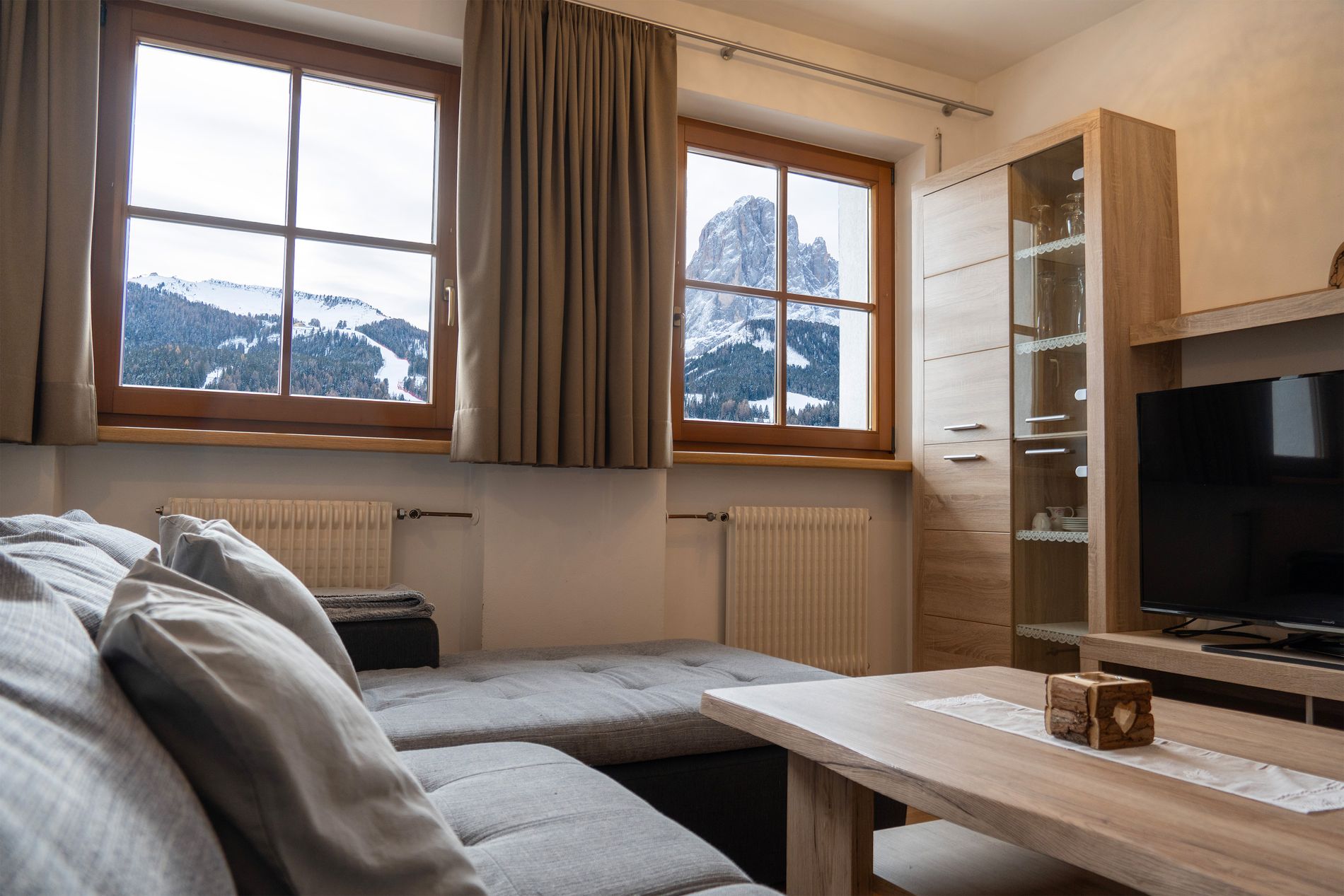 Hausansicht von Aucina in St. Christina